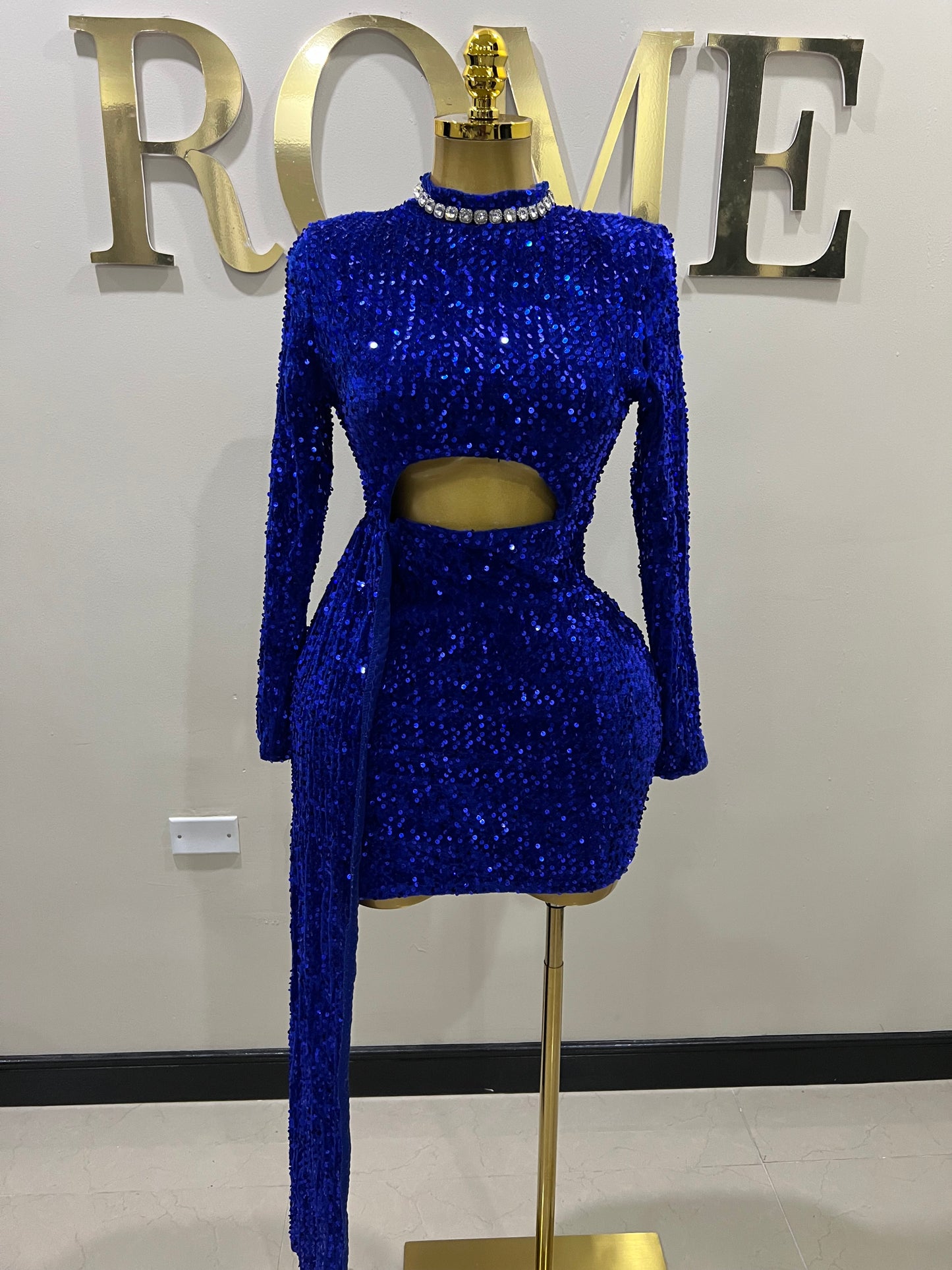 Hollywood Allegra Dress (Blue)