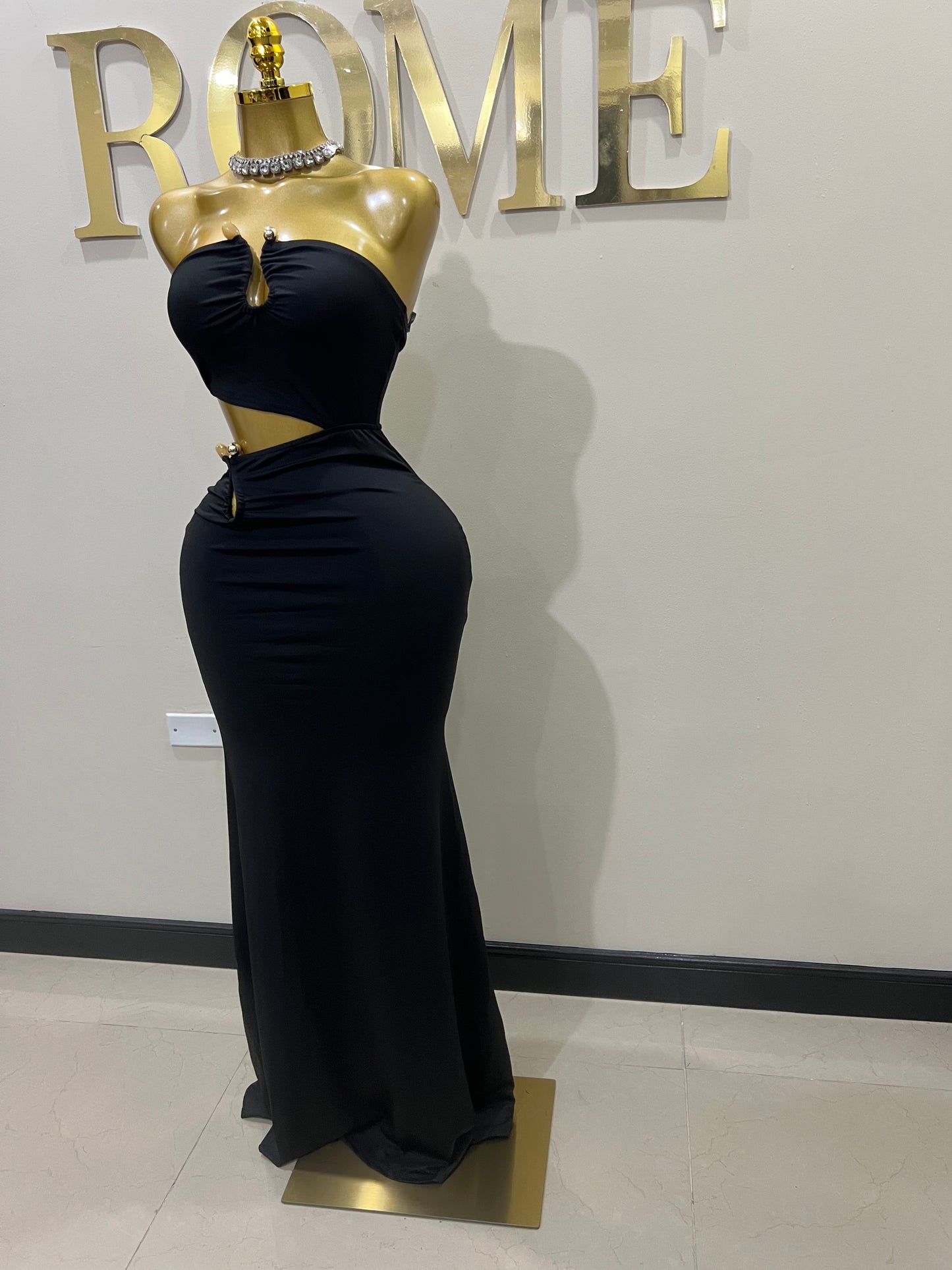 Ming Stone Dress (Black)