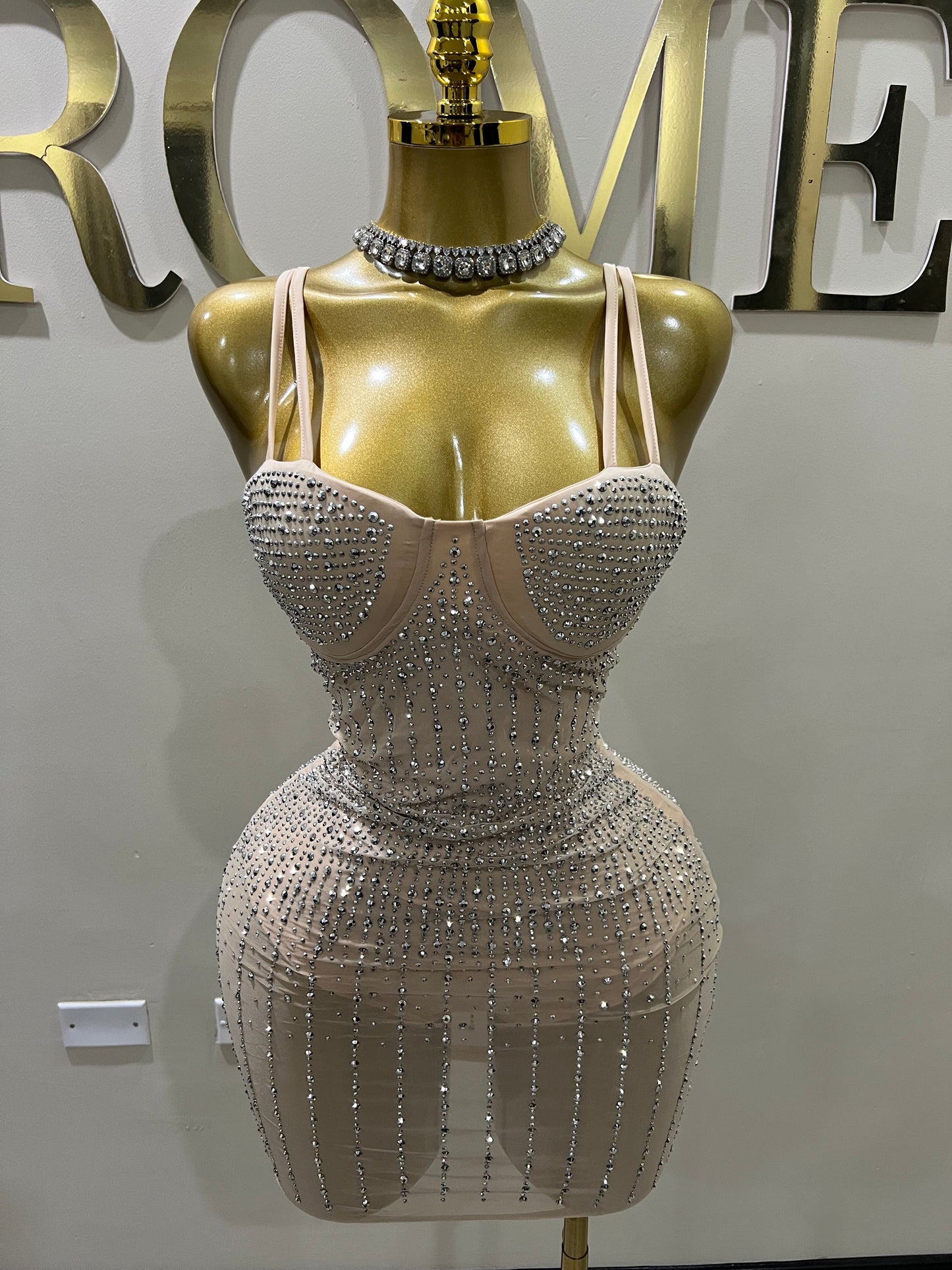 Ashanti Dress (Nude)