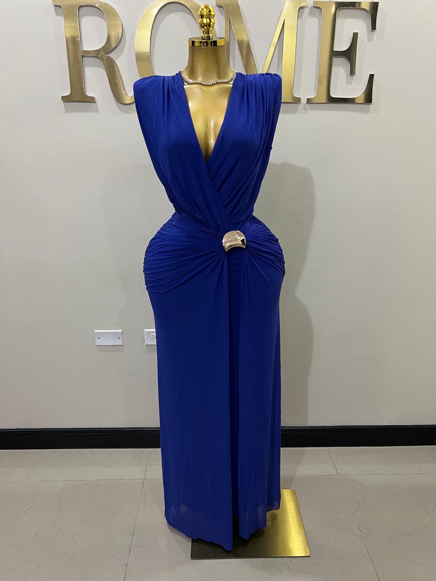Michelle Mya Dress (Blue)