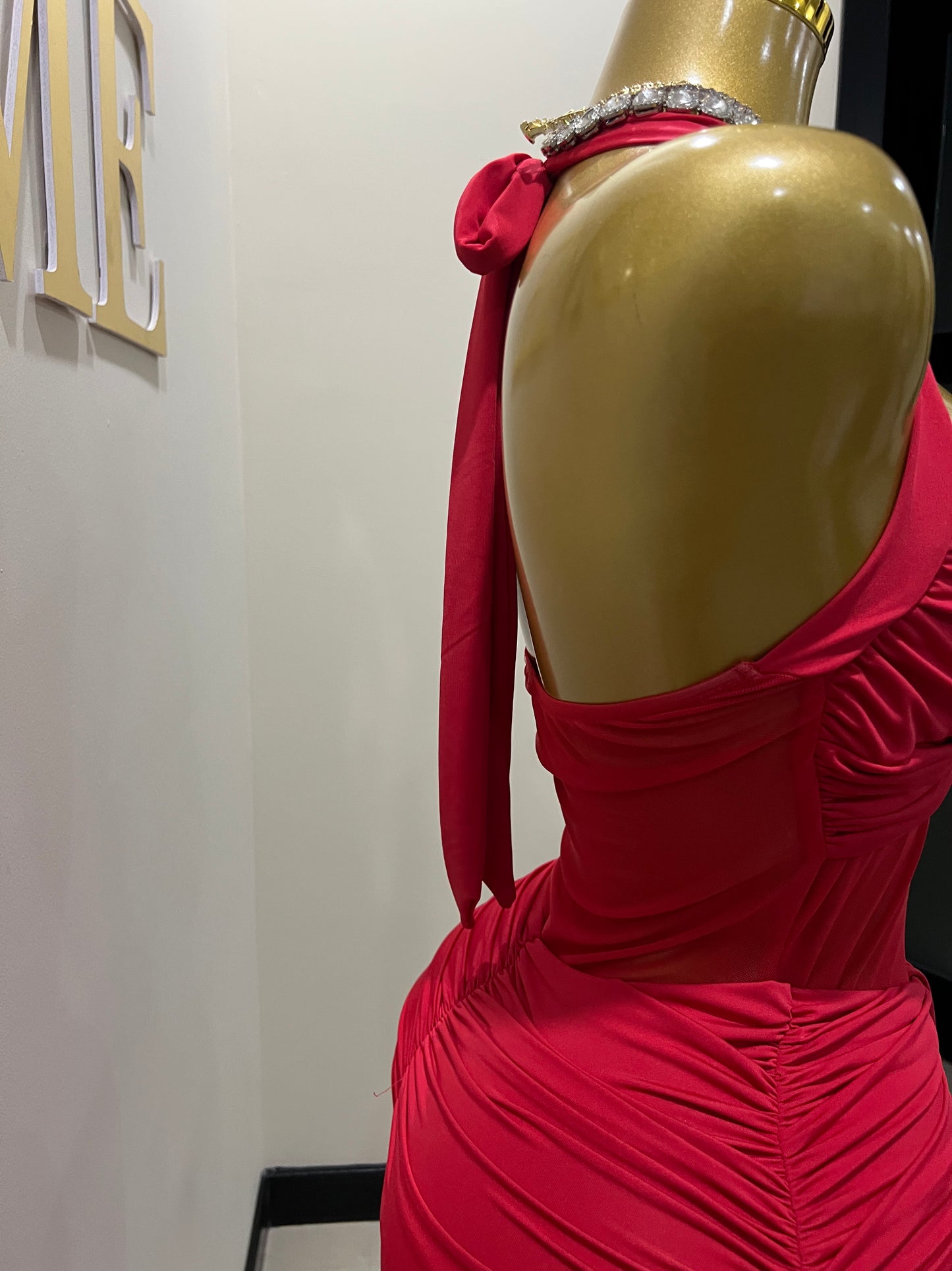 Sweetheart Nara Dress (Red)