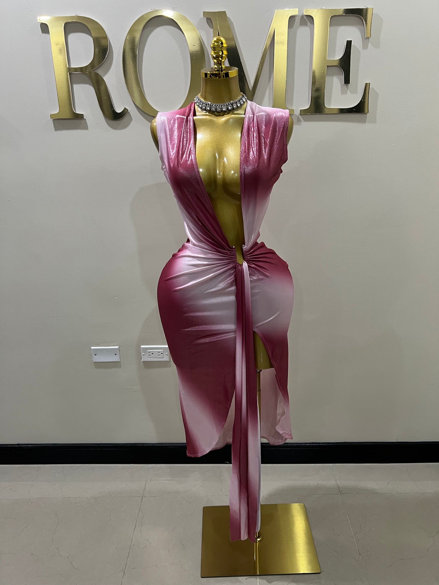 Chelsea Slay Dress (Pink)