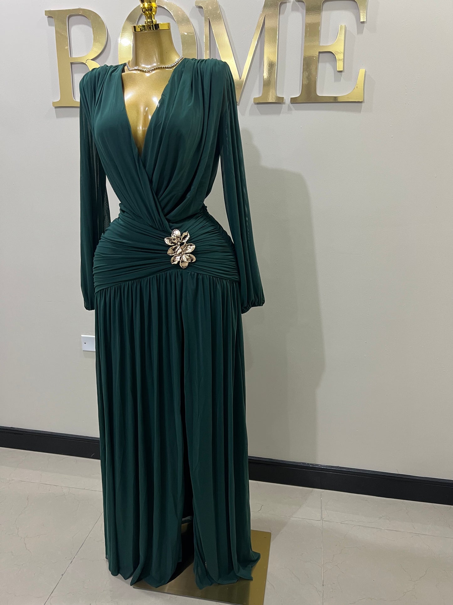 Michelle Valor Dress (Green)