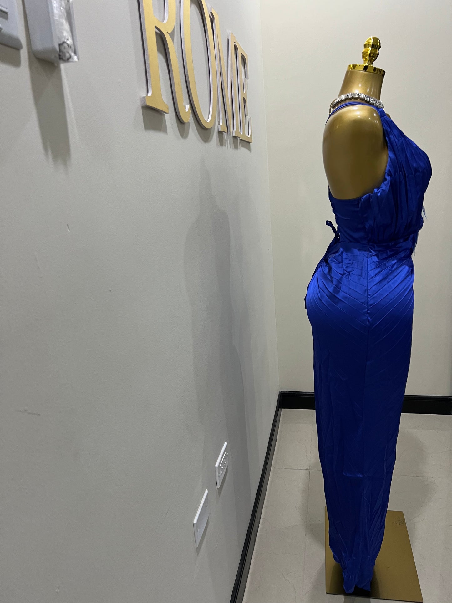 Carli Slay Dress (Blue)