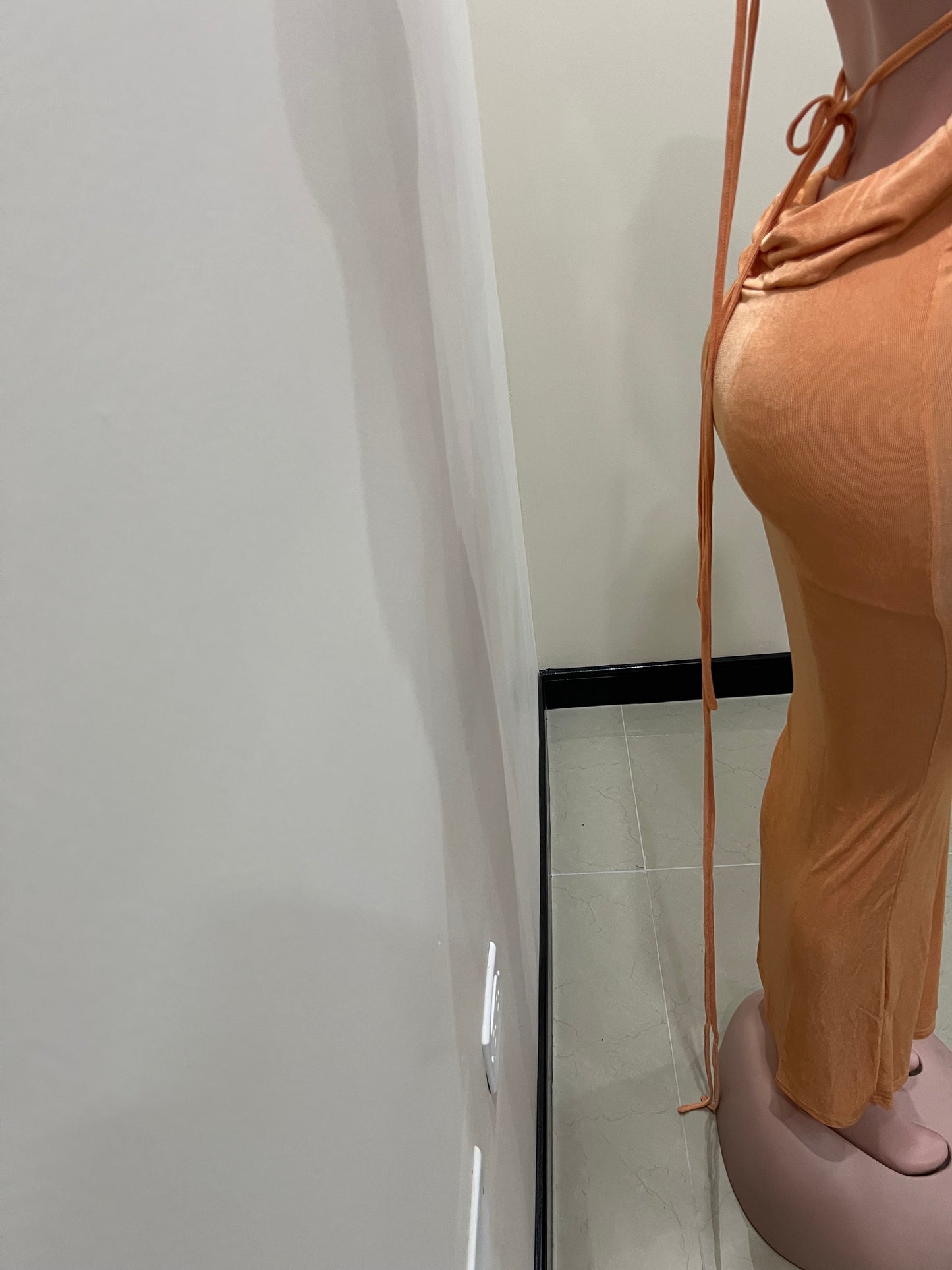 Carey True Dress (Orange)