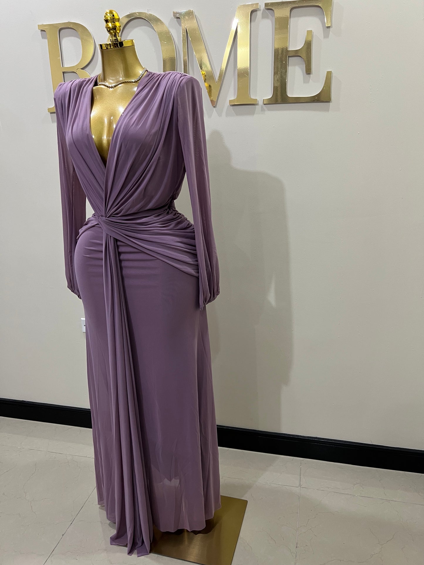 Michelle Victoria Dress (Purple)