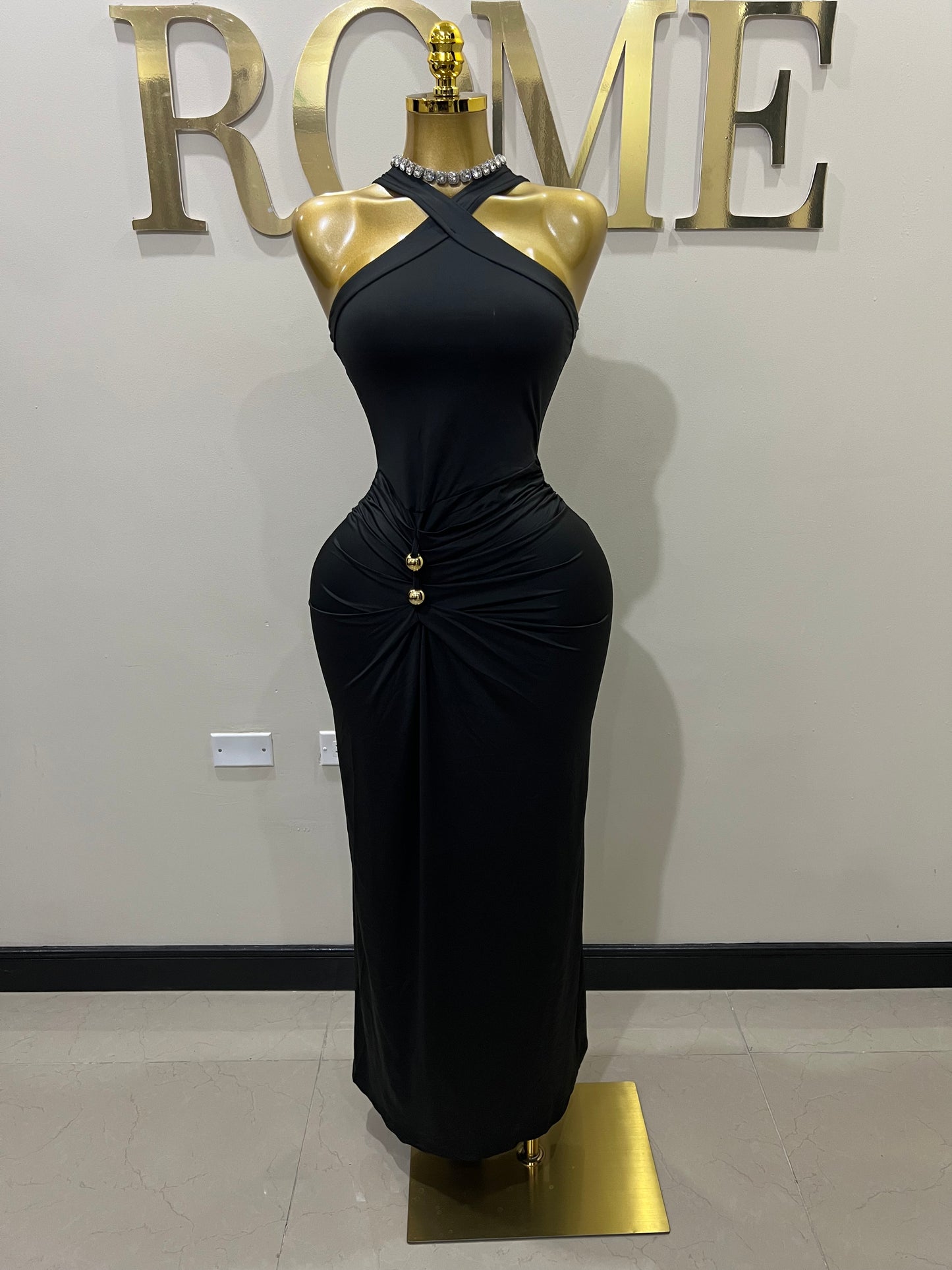 Olive Dress (Black)