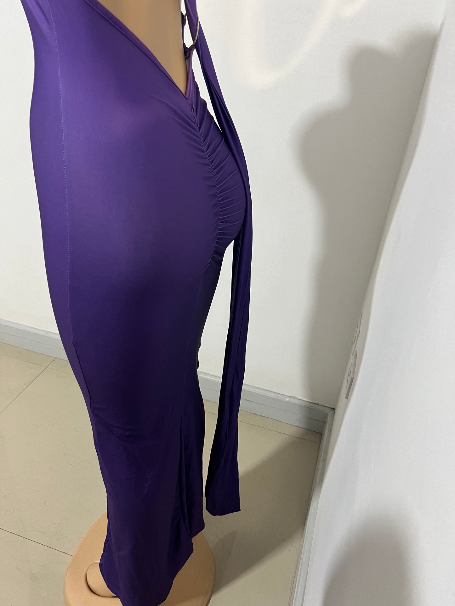 Toya Dress (Purple Gradient)