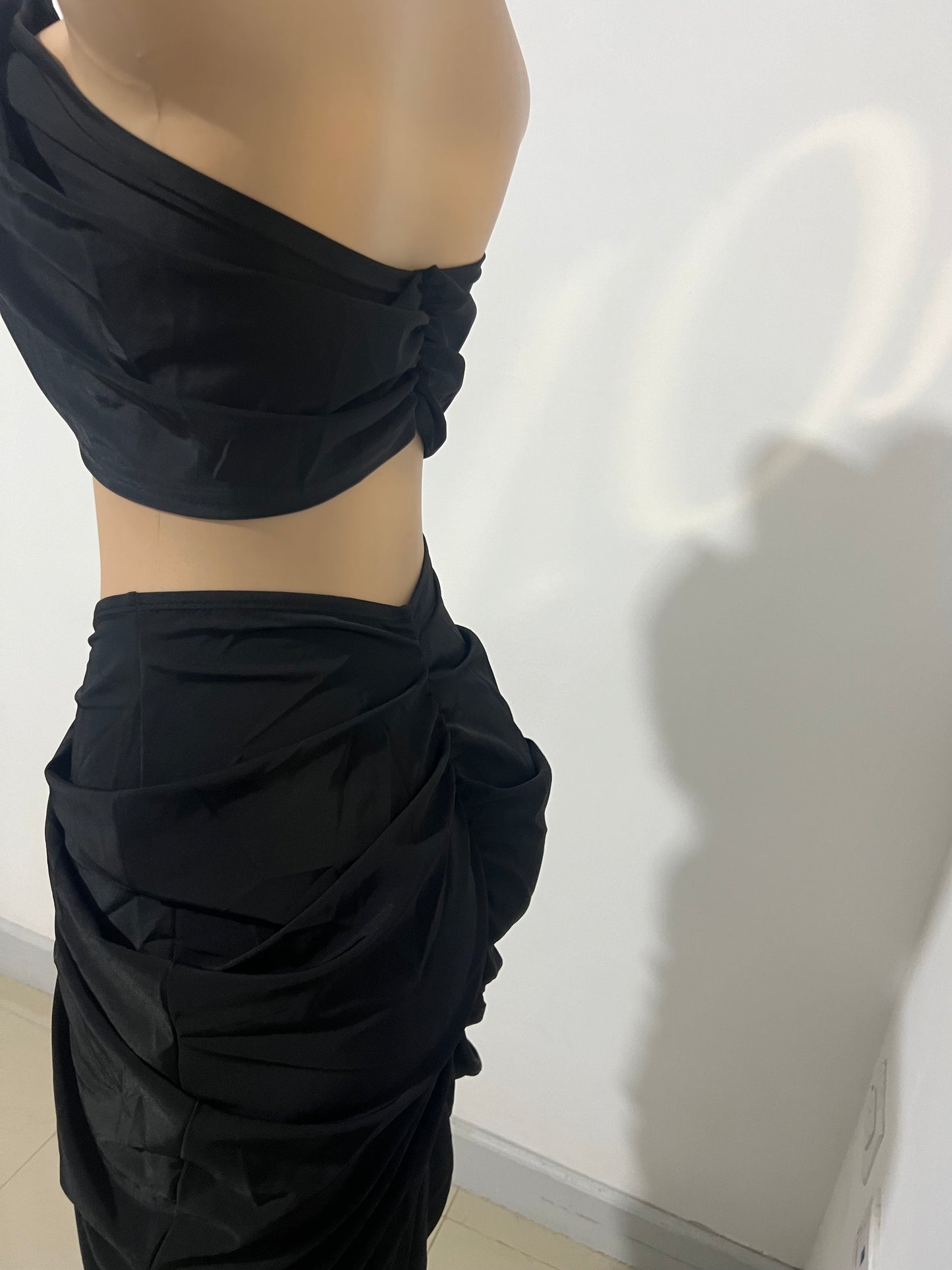 Zuri Skirt Set (Black)