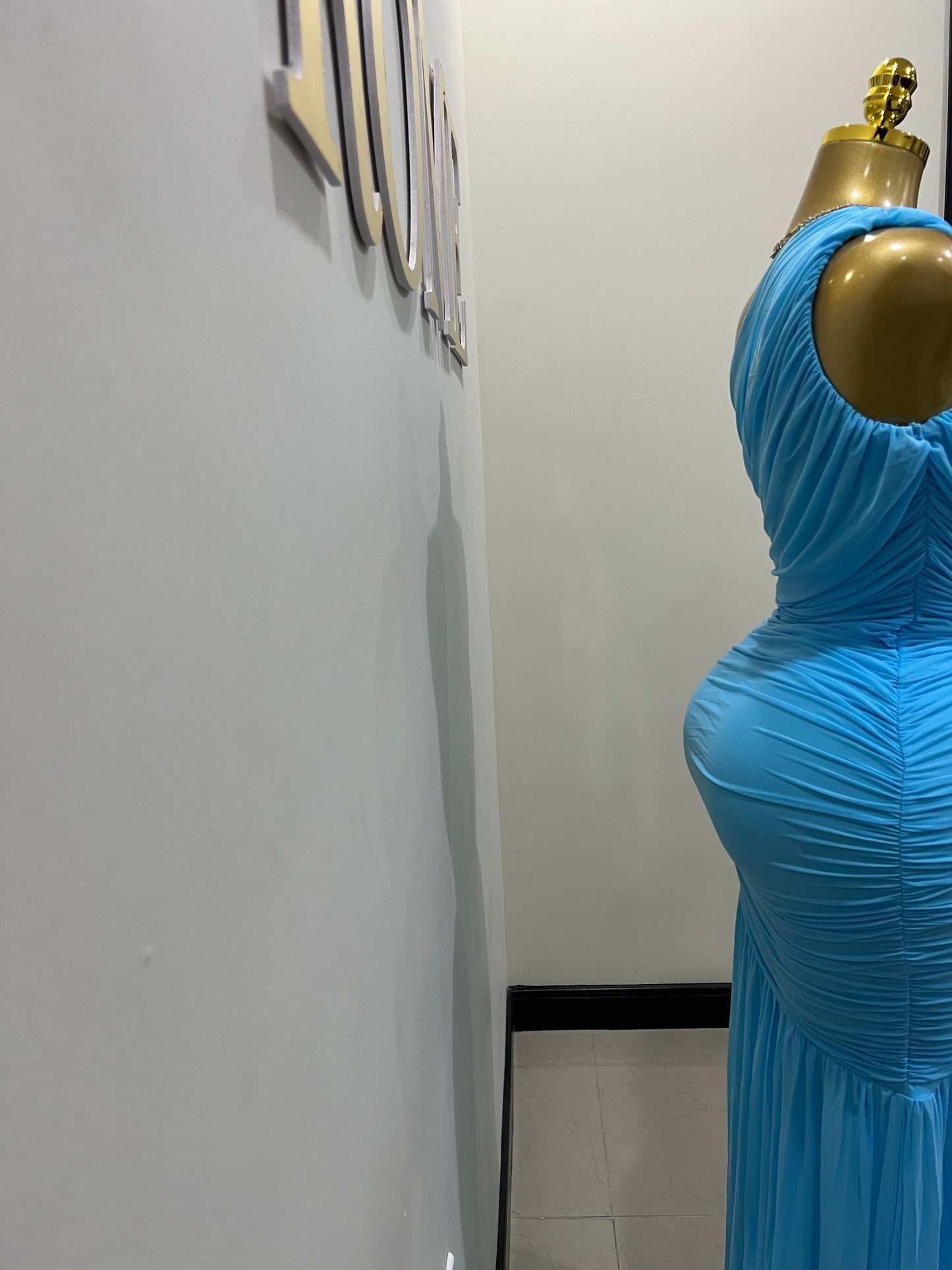 Michelle Claire Dress (Blue)