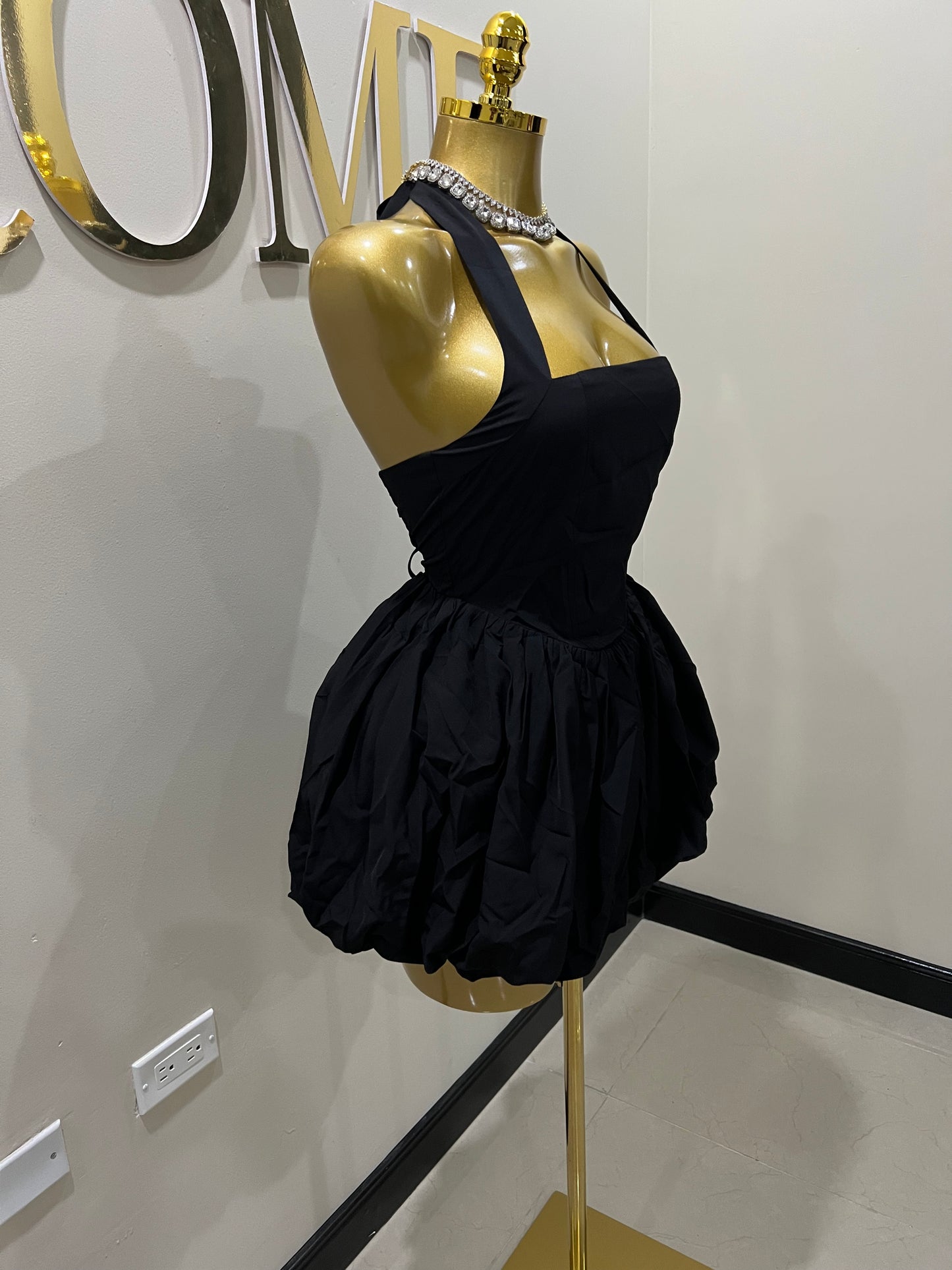 Diana Pumpkin Dress 2 (Black)