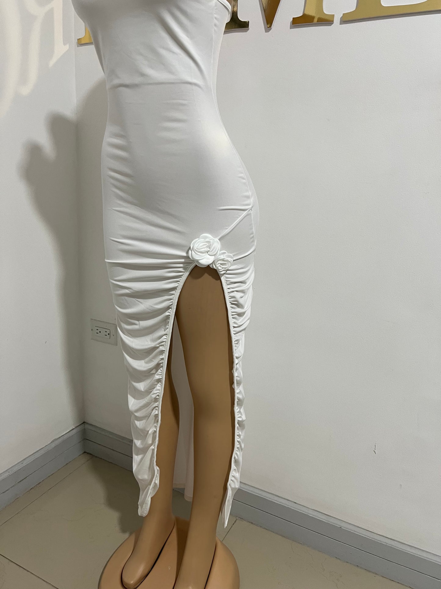 Liana Rose Dress (White)