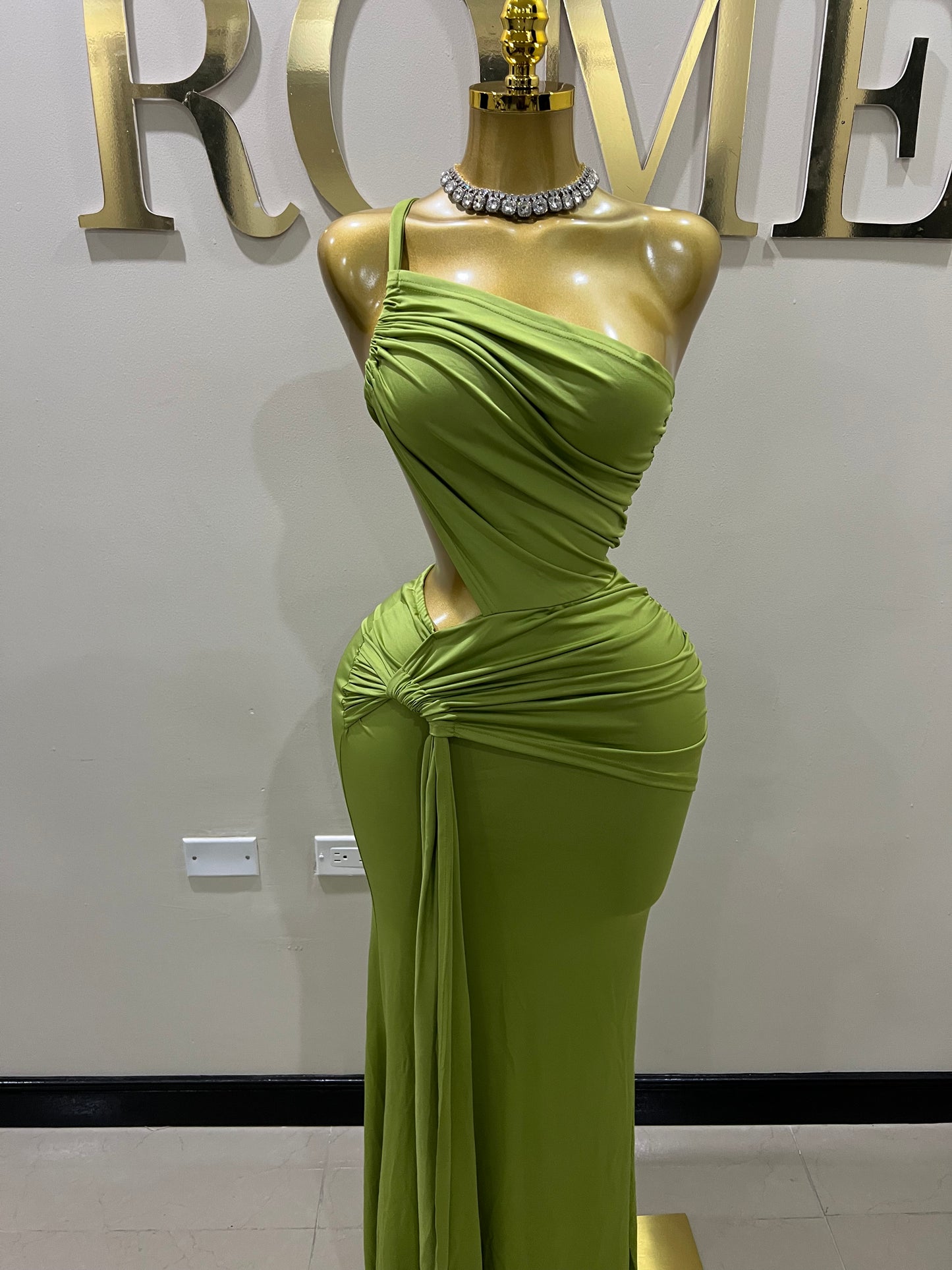 Emma Giselle Dress (Green)