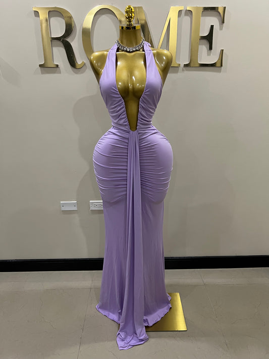 Chinelle Nara Dress (Light Purple)