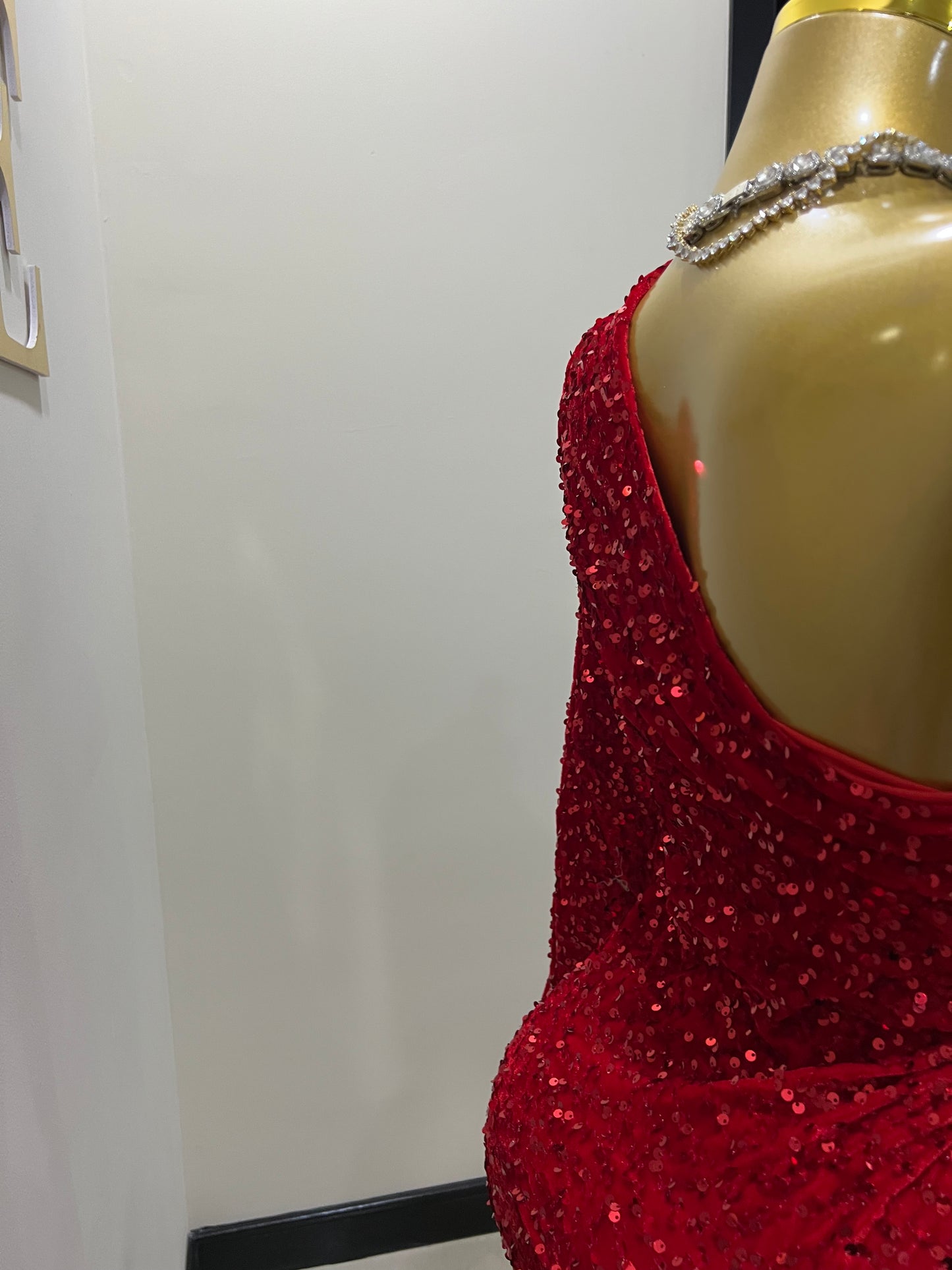 Holly Super Mini Allegra Dress (Red)
