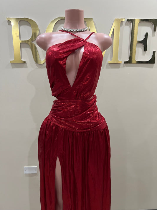 Sarah Giselle Dress (Red)