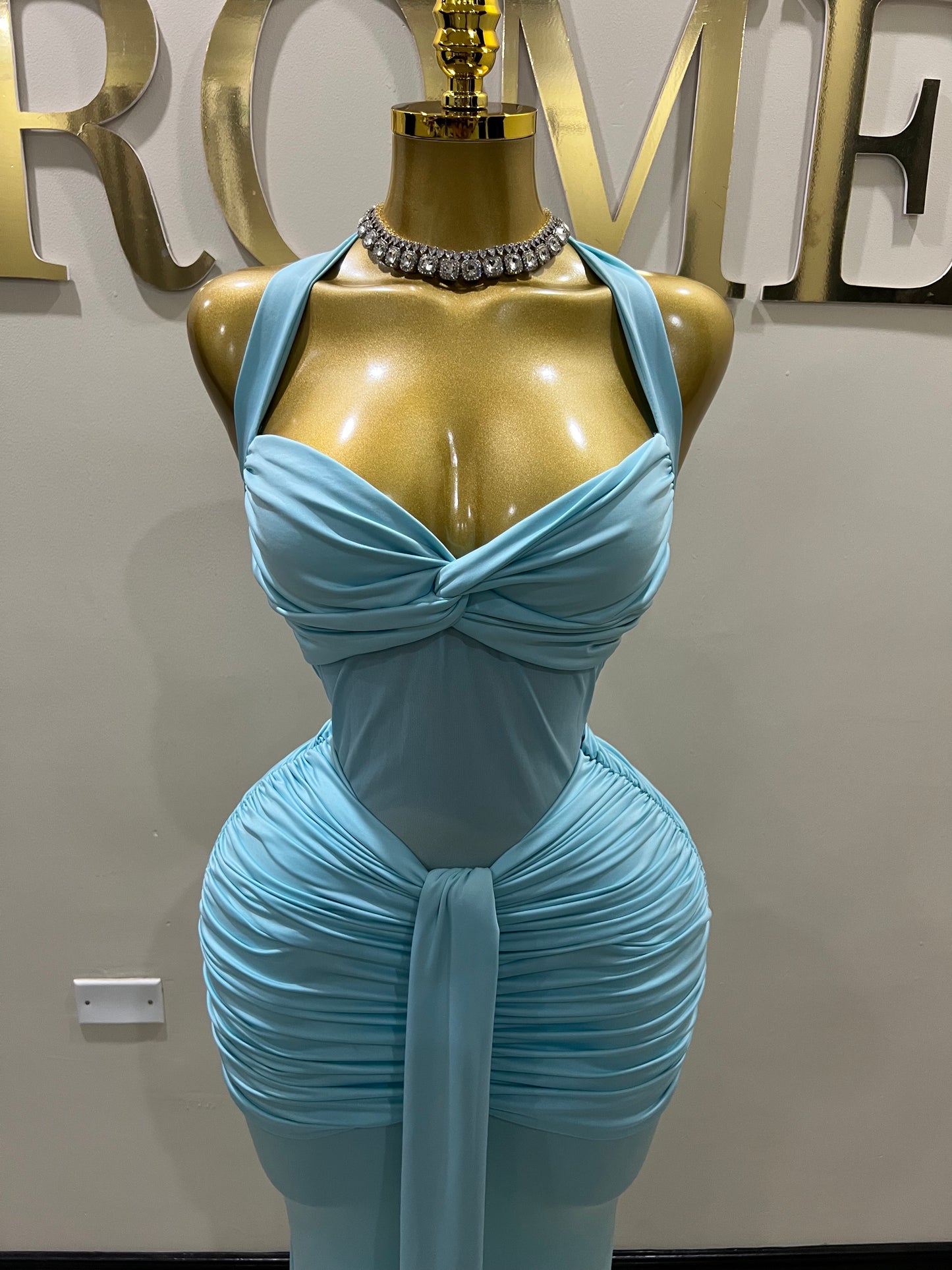 Sweetheart Nara Dress (Blue)