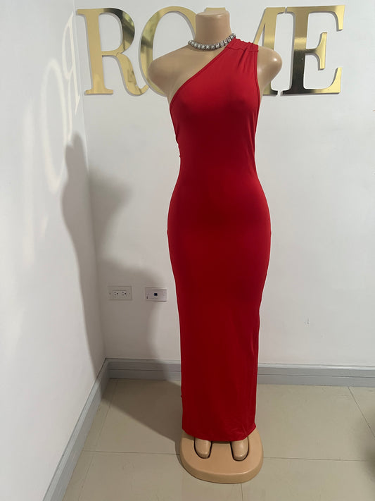 Toya Dress (Red)