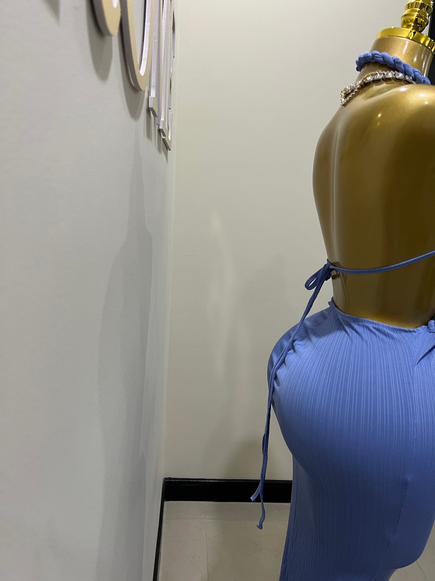 Athena Rope Dress (Blue)