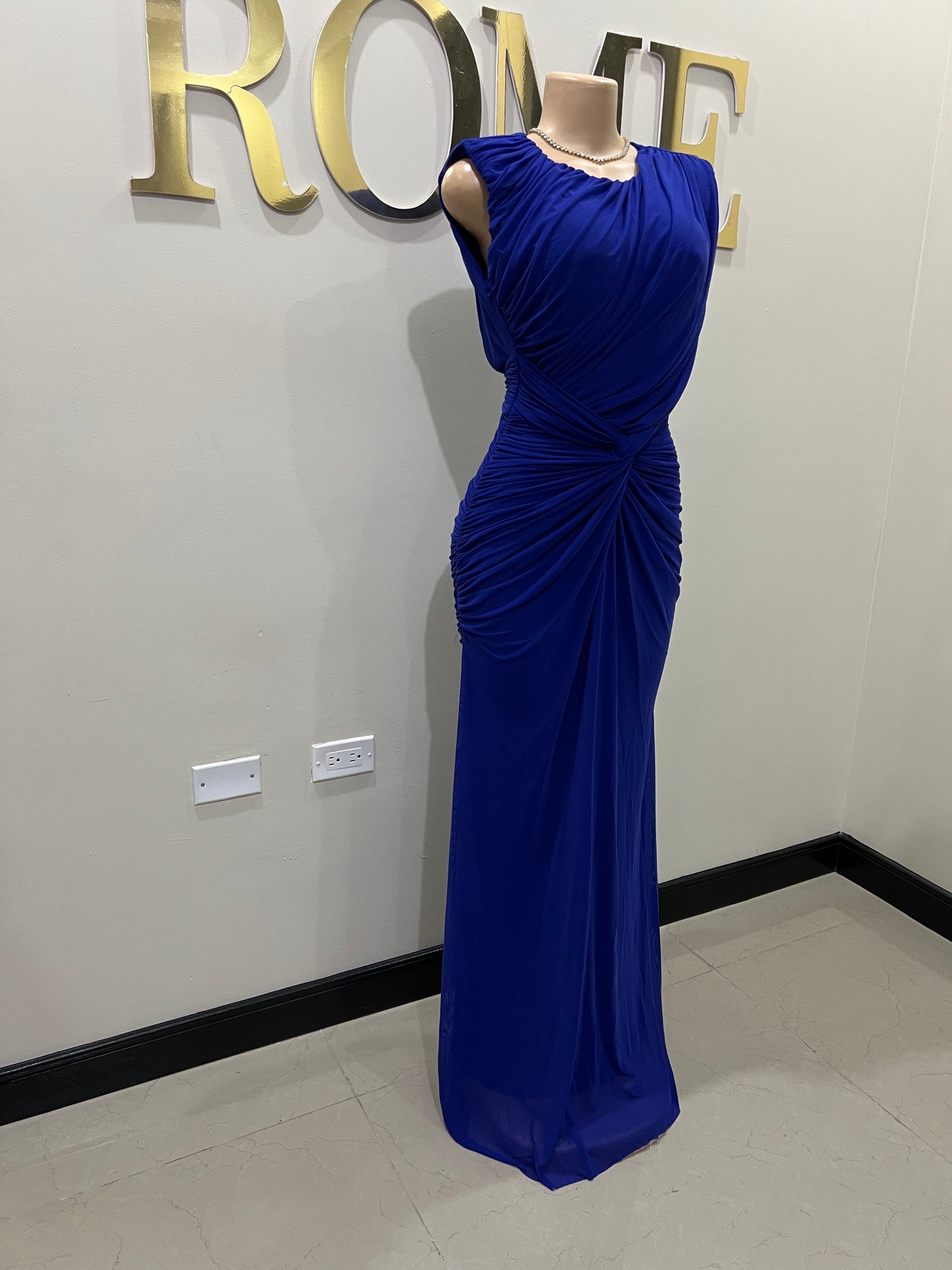 Michelle Shayla Dress (Blue)
