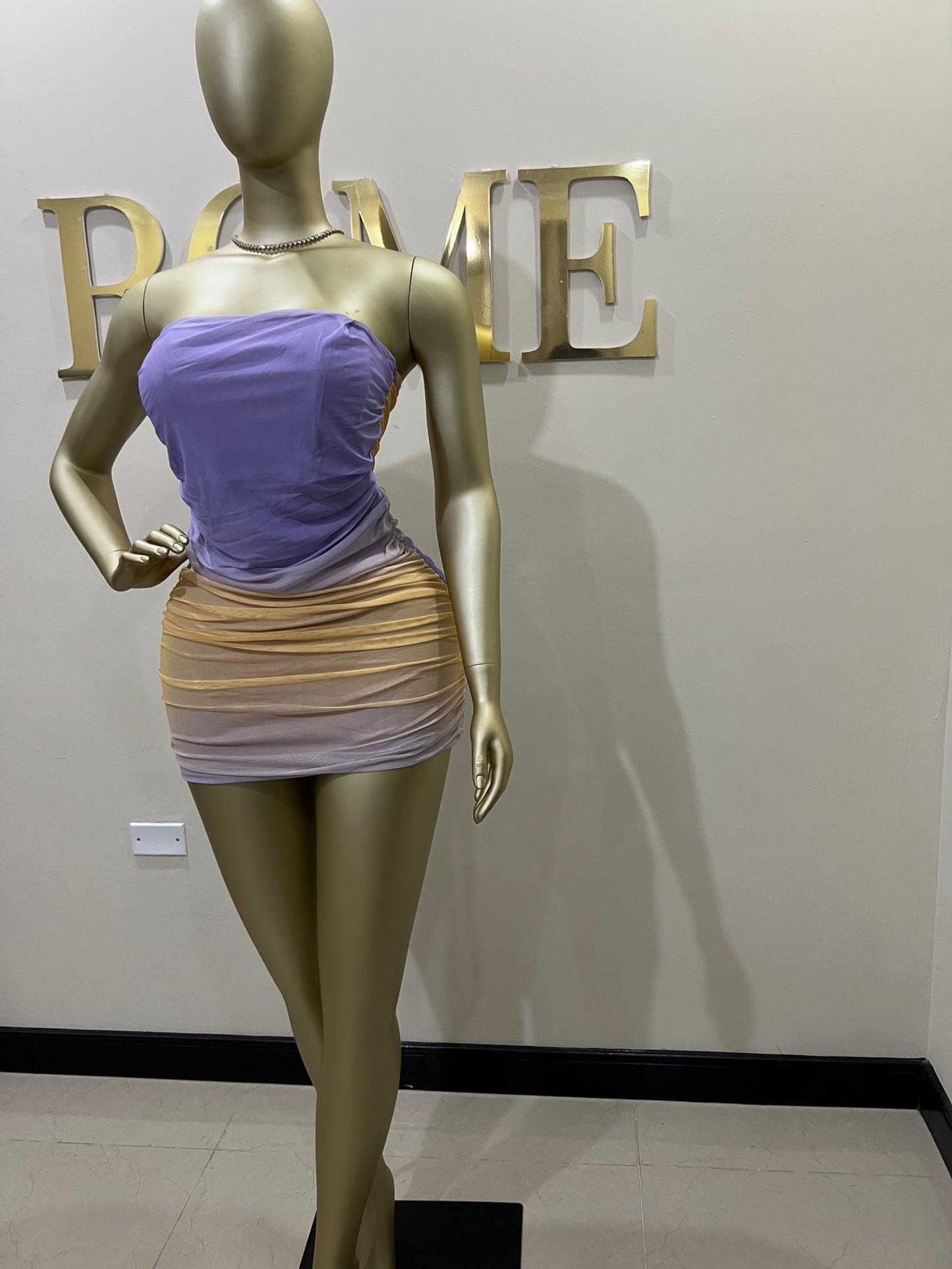 Candi Porsha Dress (Purple)