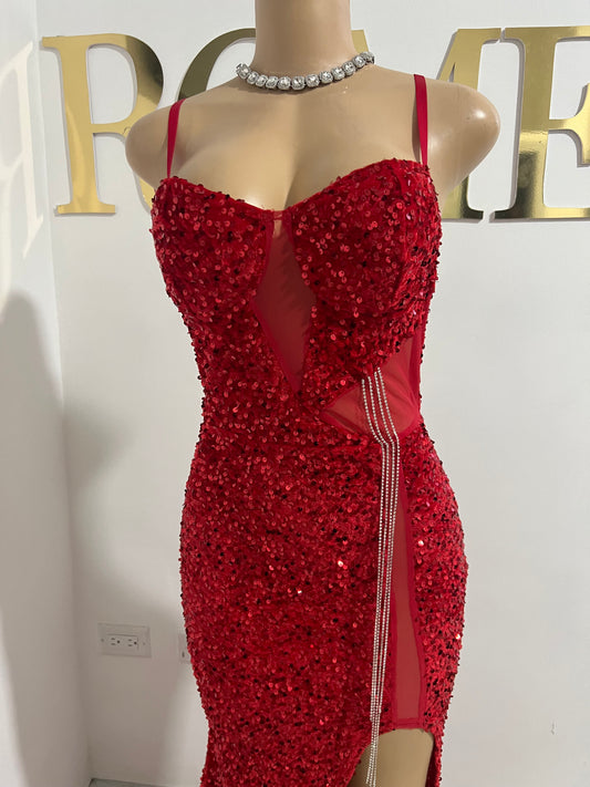 Dinah Dress (Red)