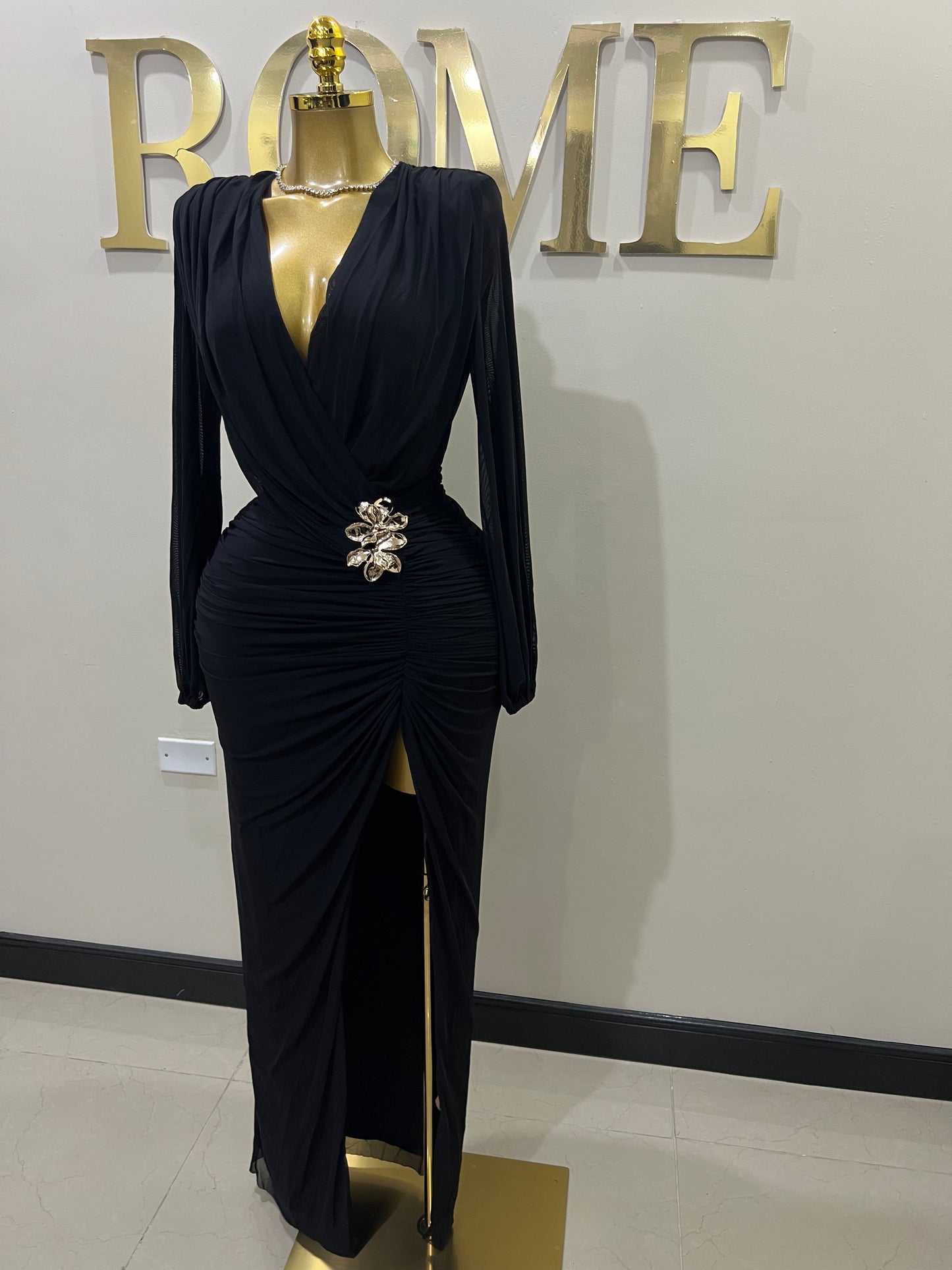 Michelle Sim Dress (Black)