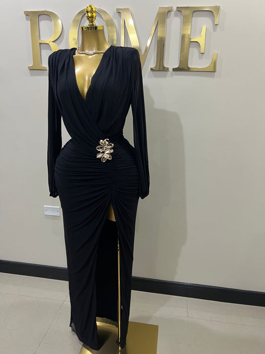Michelle Sim Dress (Black)