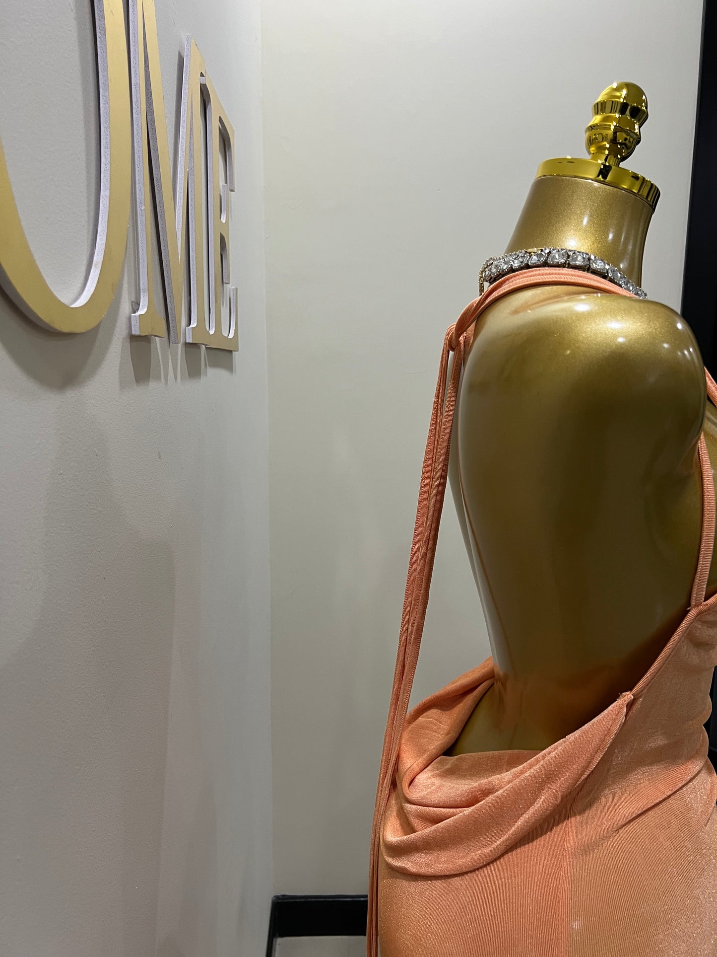 Carey True Dress (Orange)