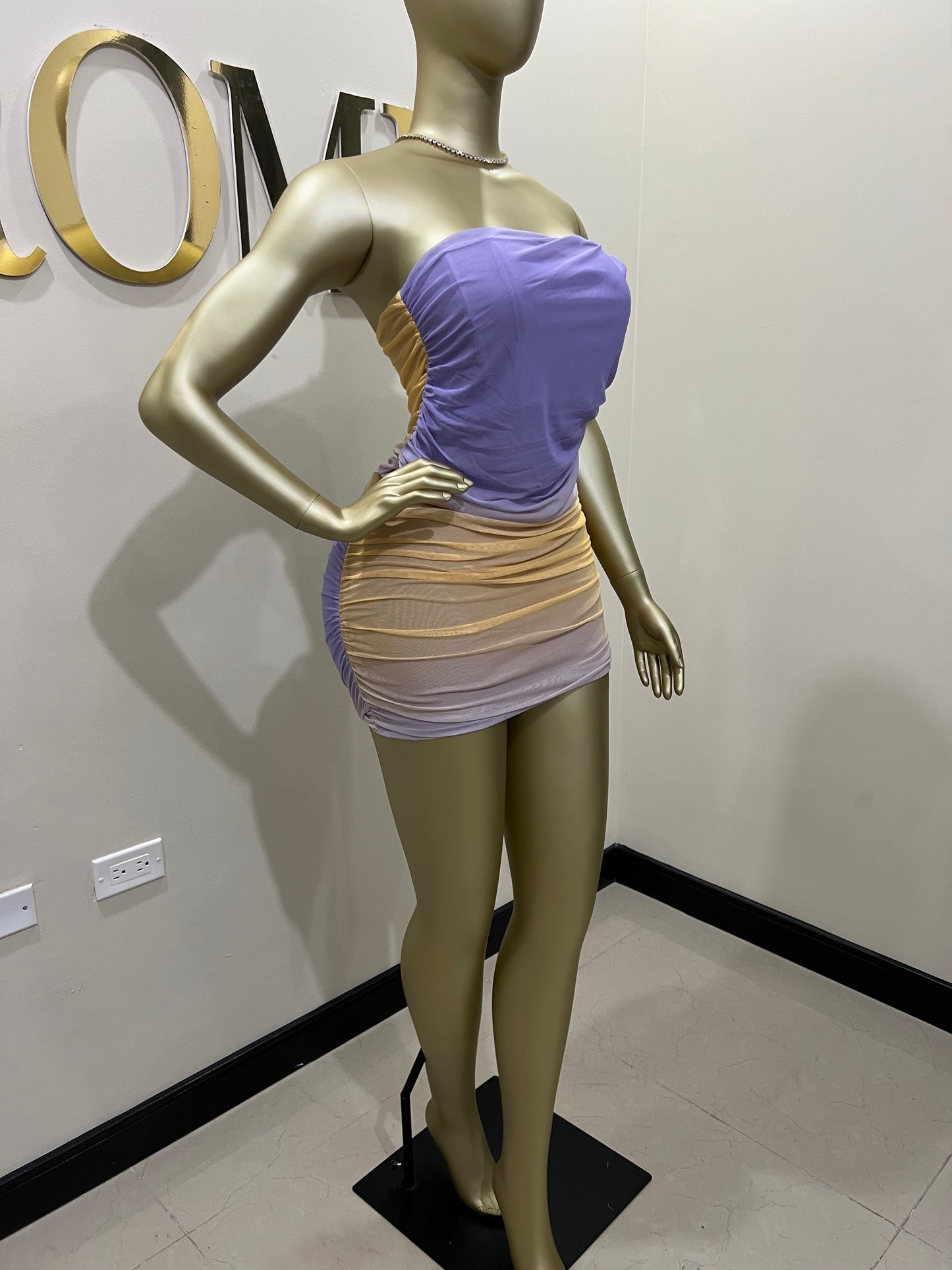 Candi Porsha Dress (Purple)