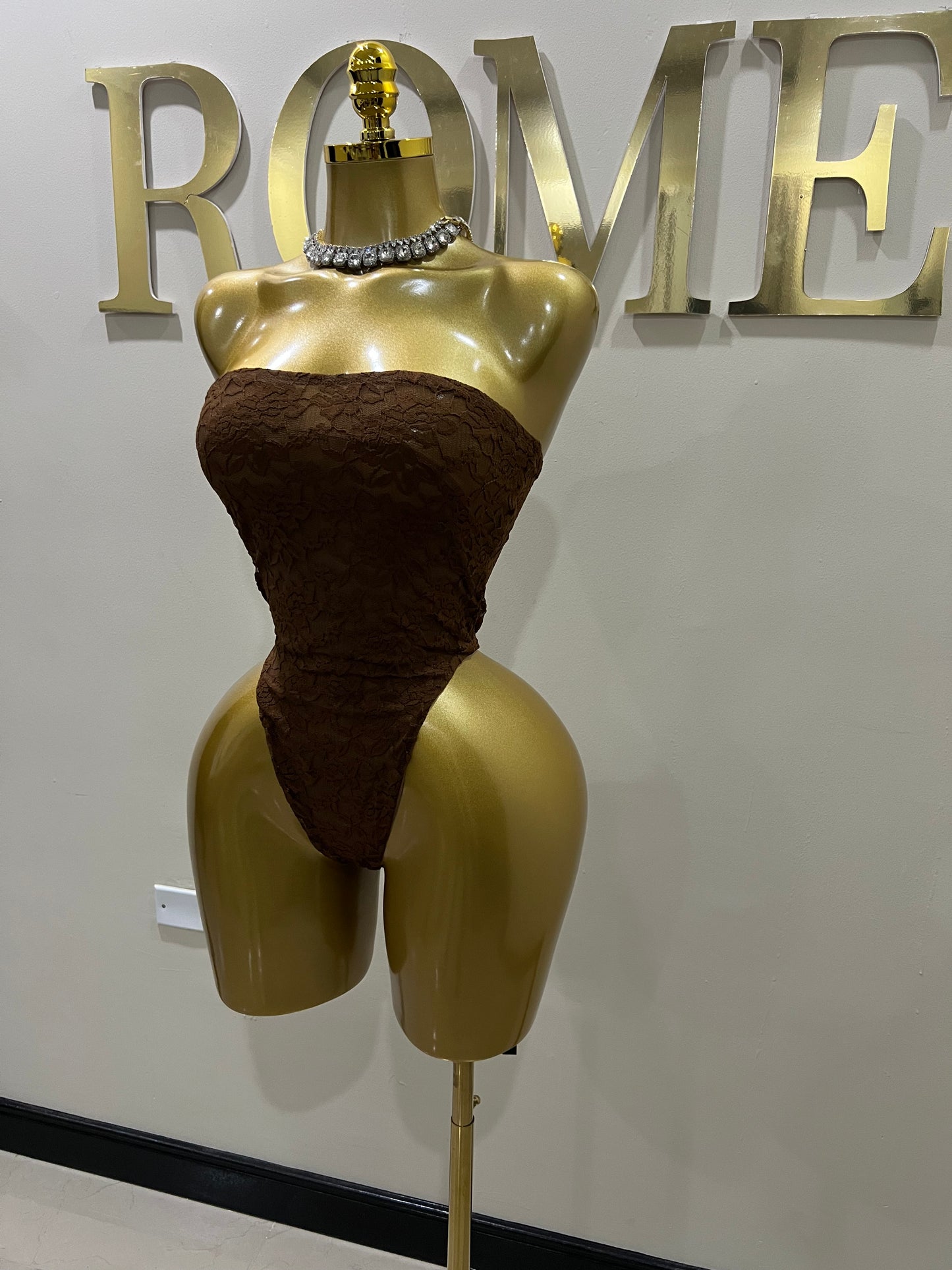 Luna Lace Bodysuit & Skirt Set