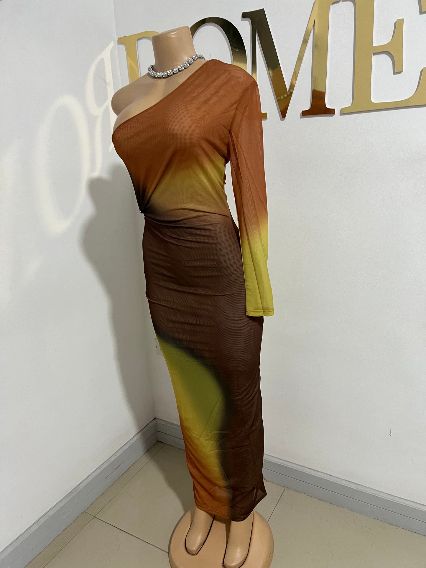 Carli Vibe Dress (Brown)