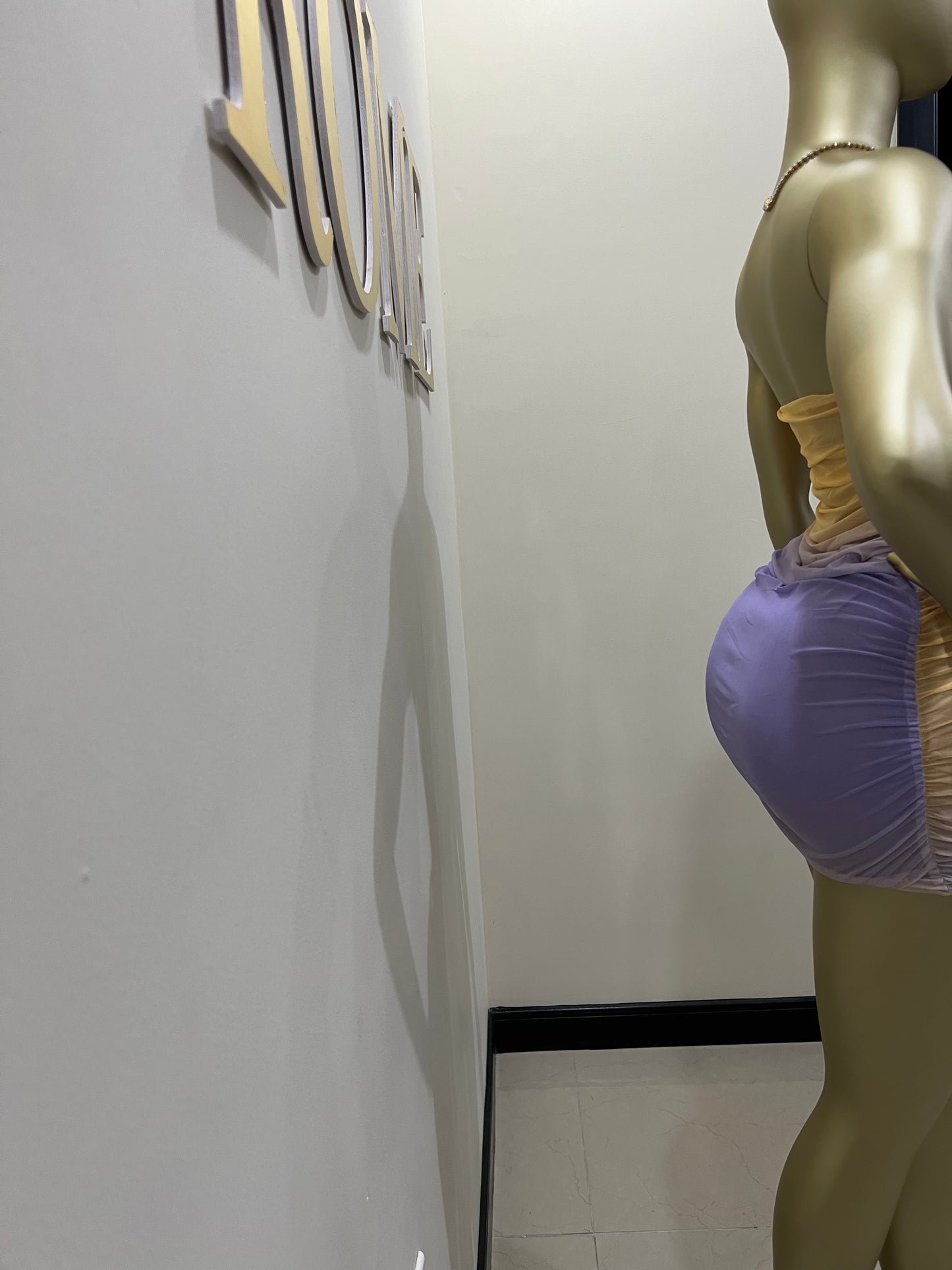 Candi Porsha Dress (Purple)