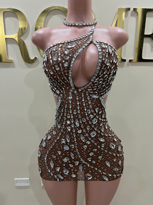 Sarah Mini Gemstone Dress