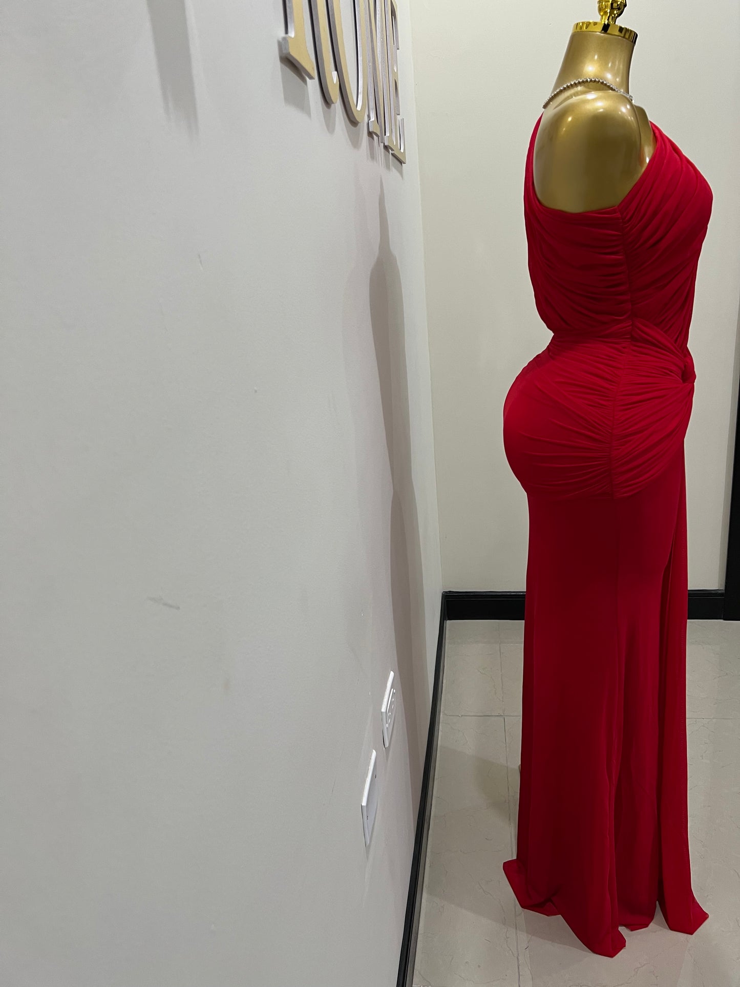 Michelle Petal Grace Dress (Red)
