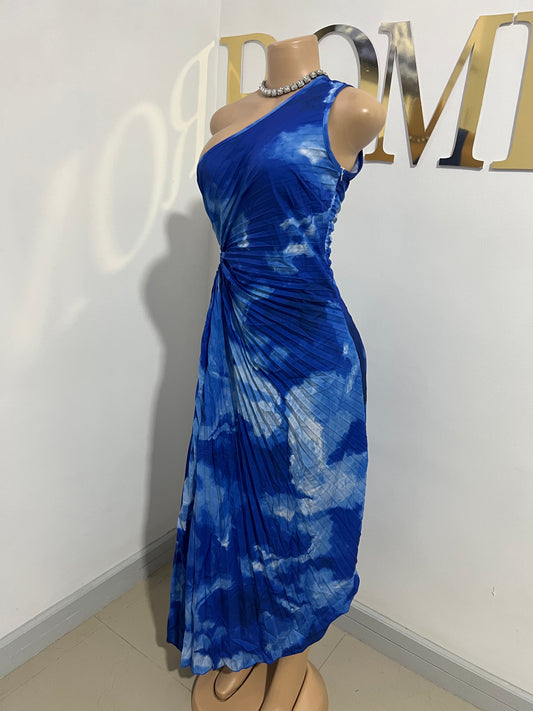 Carli Dress (Royal Blue)