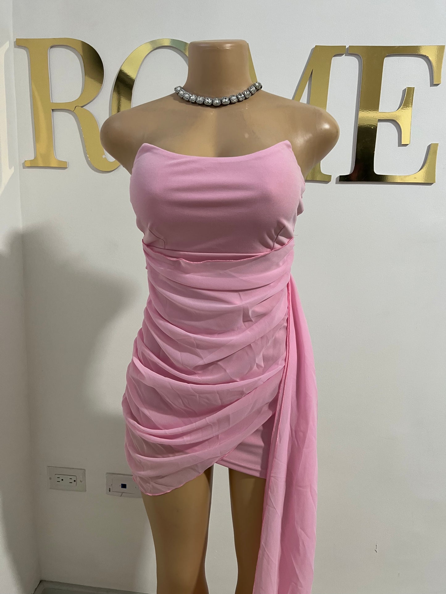 Porsha Allegra Princess Dress (Light - Pink)