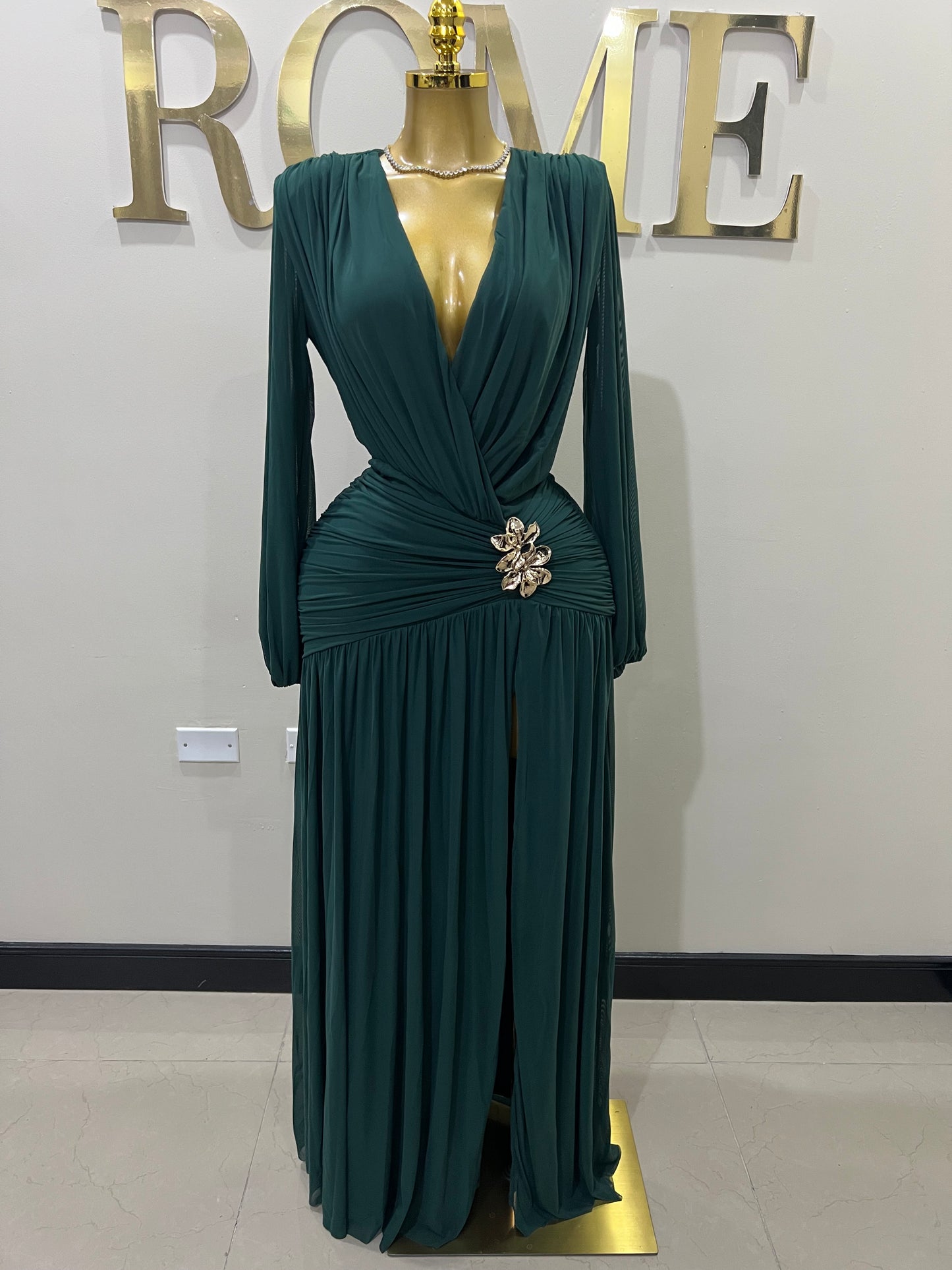 Michelle Valor Dress (Green)