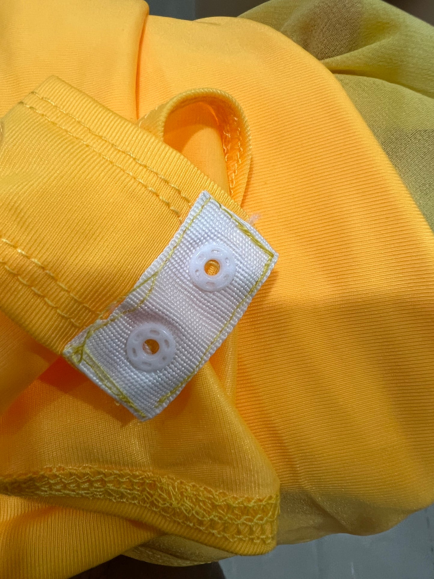 Asia Star Bodysuit Dress (Yellow)