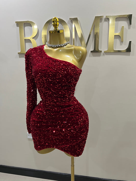 Holly Beth Dress (Red)