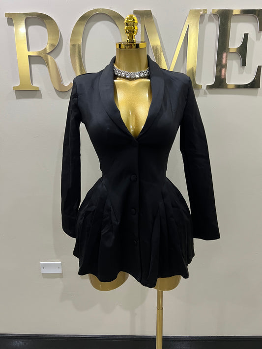 Jodie Mini Dress (Black)