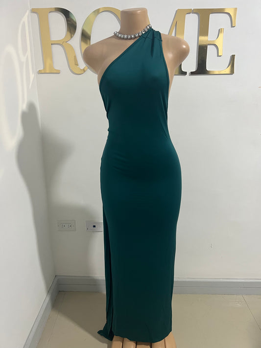 Toya Dress (Emerald Green)