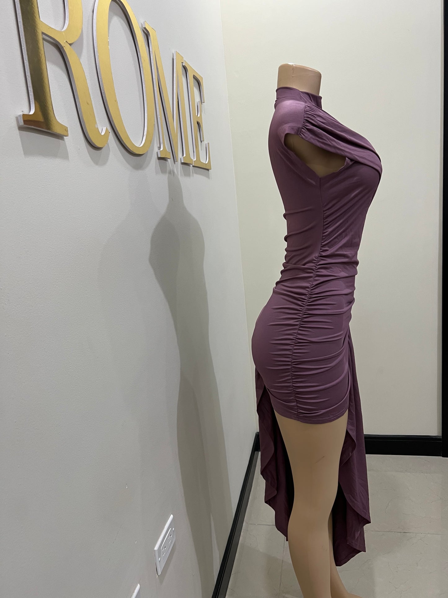 Samira Allegra Mini Dress 2 (Purple)