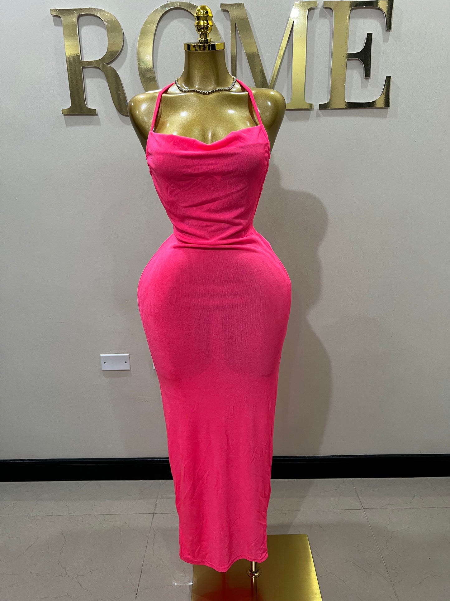 Carey Vibe Dress (Pink)