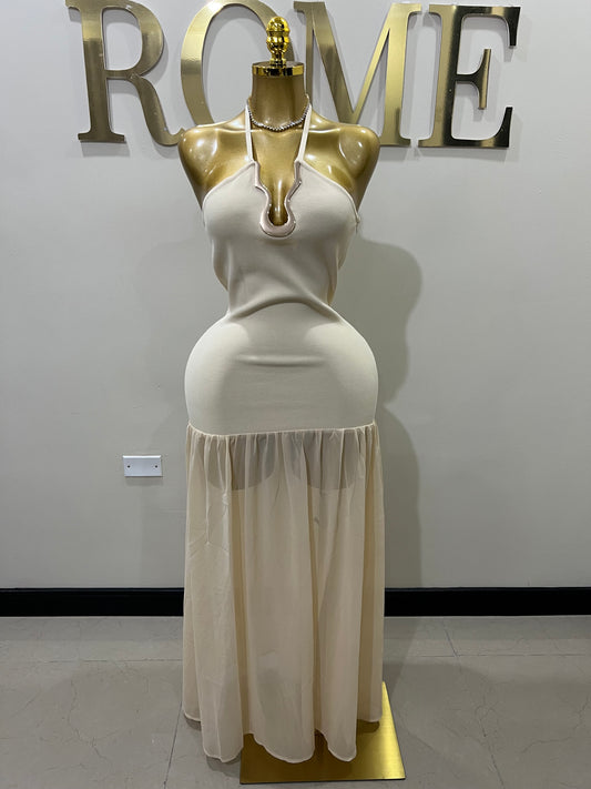 Camila Nara Dress (Cream)