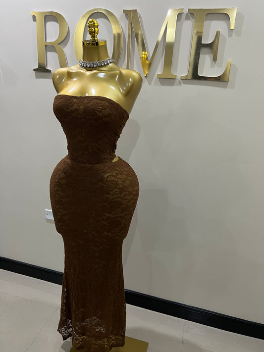 Luna Lace Bodysuit & Skirt Set