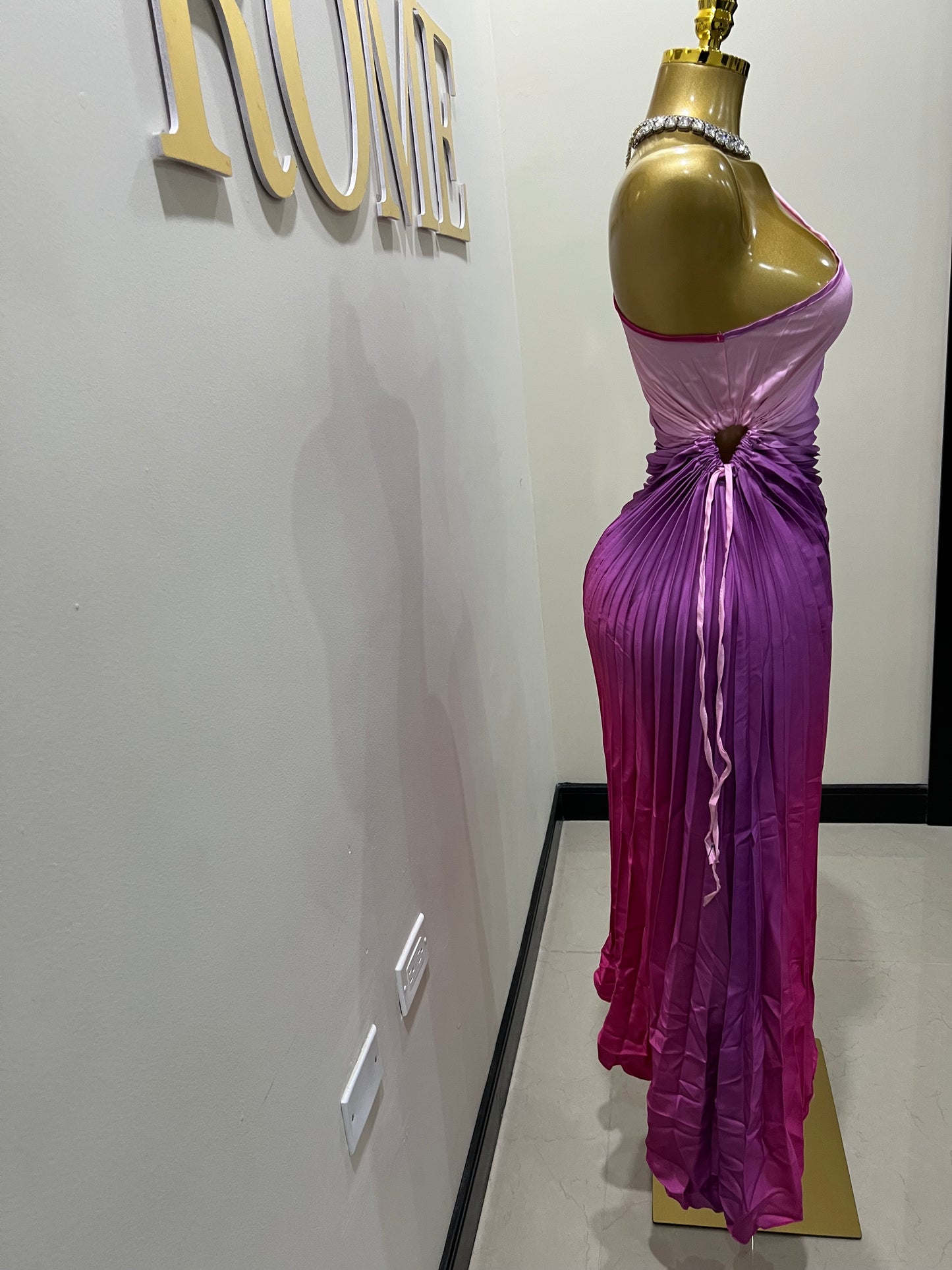 Carli Dress (Pink - purple)