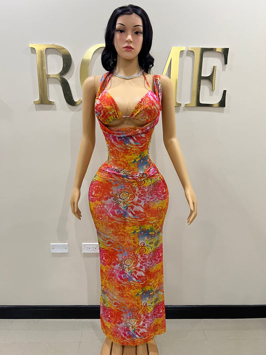 Alani Mesh 2 Pcs Dress