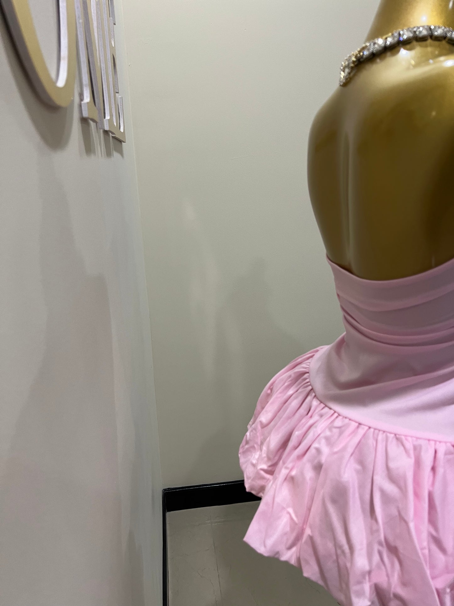 Solange Princess Pumpkin Dress (Pink)