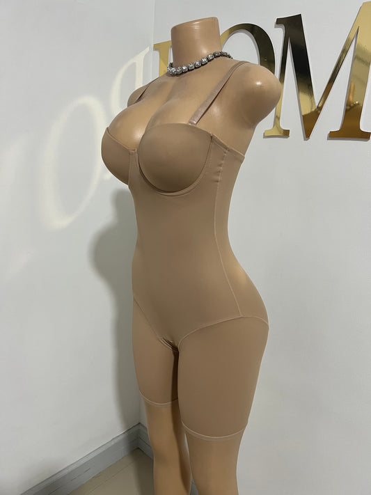 Shapewear Lingerie Bodysuit 2 (Brown)